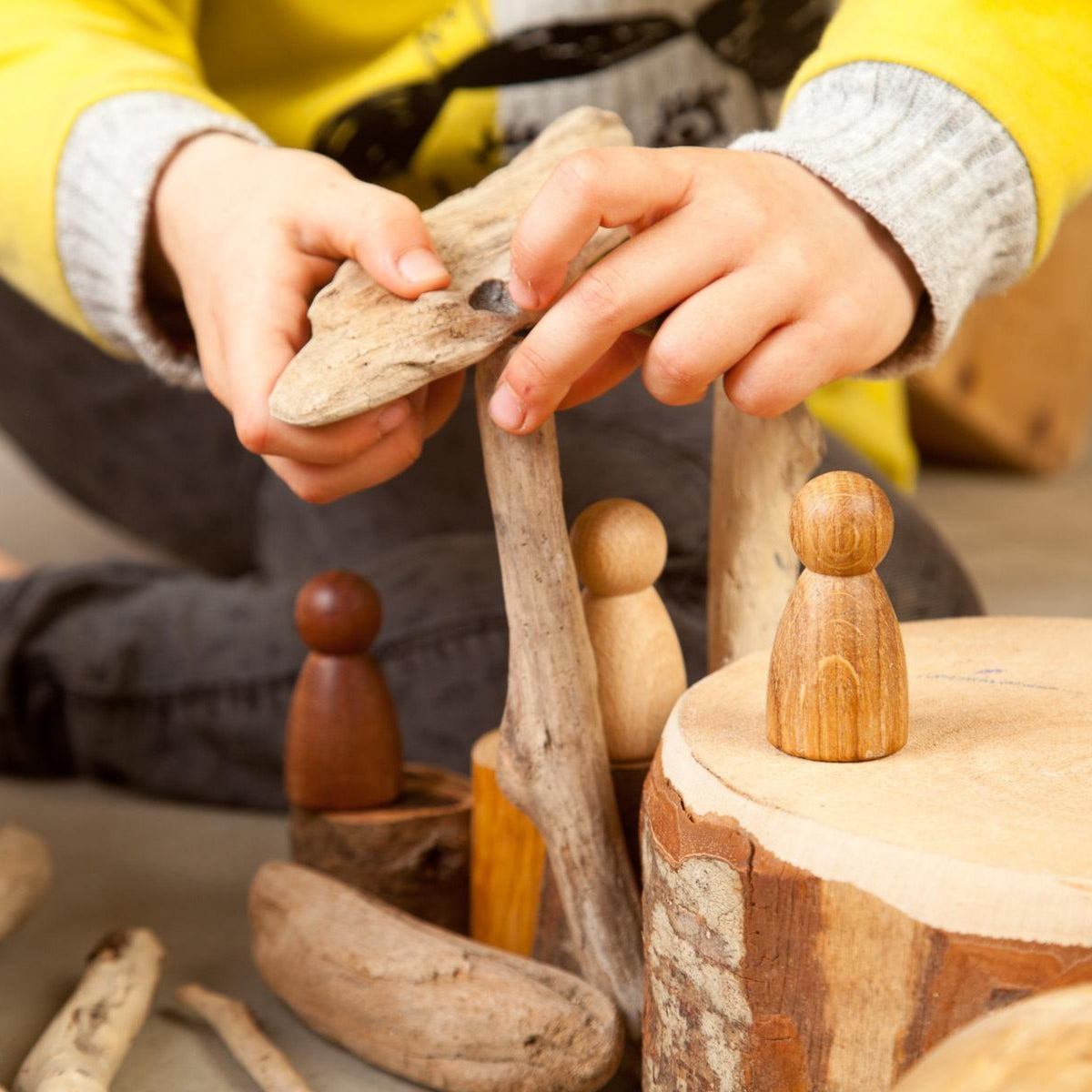 costruzione legno, kit legno, gioco naturale, gioco creativo