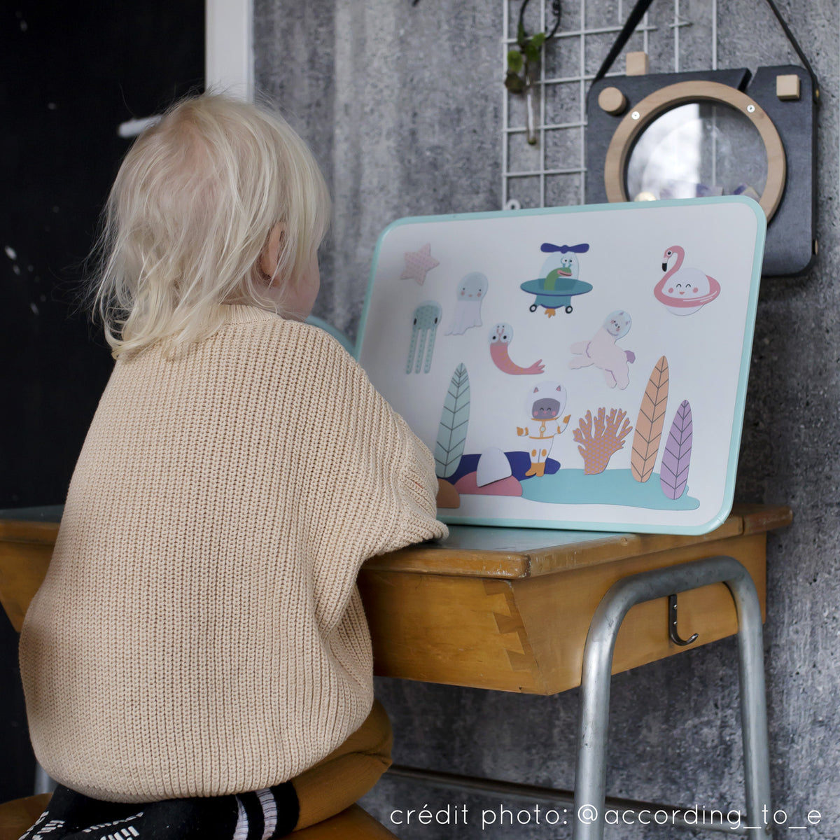 Ma Cabane A Rêves - Tableau magnétique Cabane