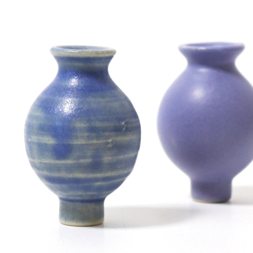 Figura Decorativa Vaso Blu in Ceramica Grimm's - Millemamme