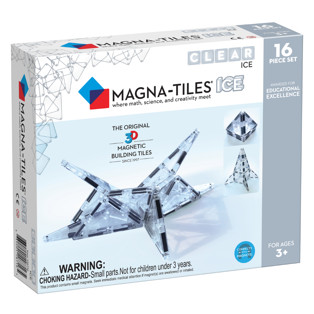 Tessere Magnetiche Ice- Set da 16 Pezzi - Magna-Tiles - Millemamme