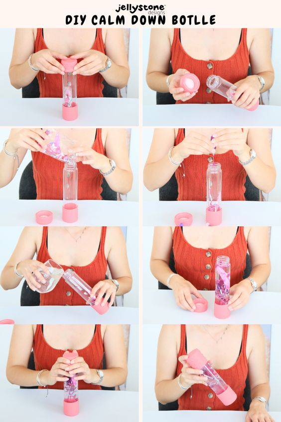 Bottiglia Sensoriale Fai Da Te Jellystone Designs - Sirena - Millemamme