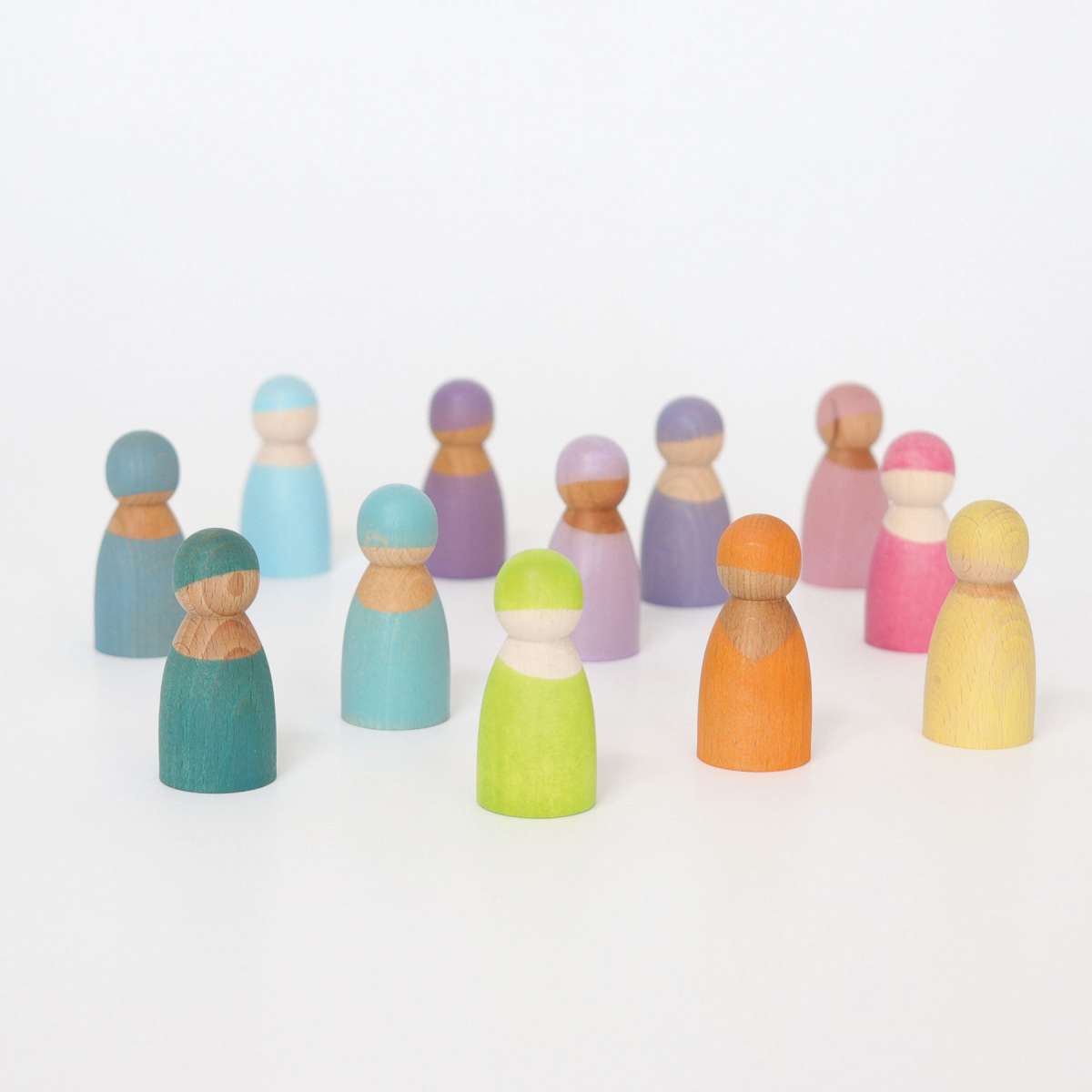 Grimm's - 12 Rainbow Friends – The Creative Toy Shop