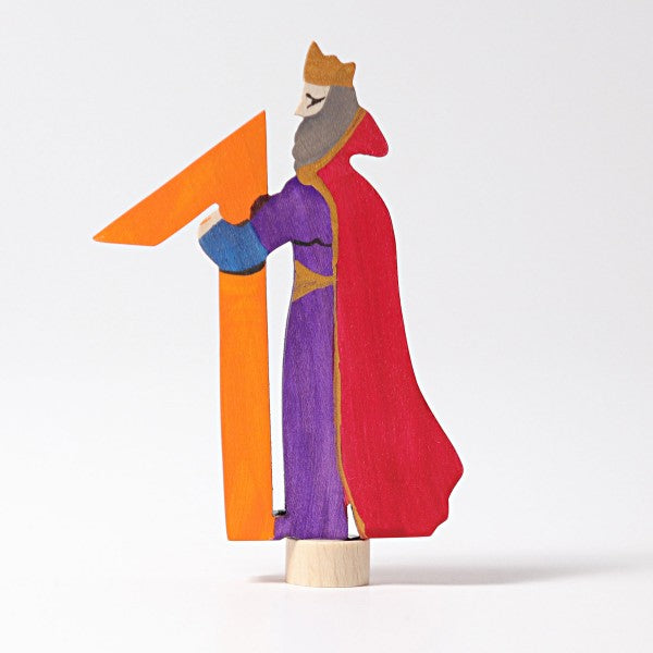 Figurina Fatata in legno, numero 1 - Grimm's - Millemamme