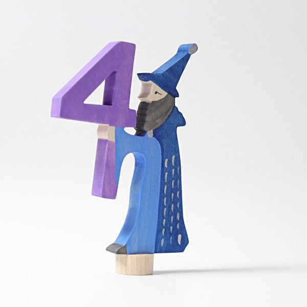 Figurina Fatata in legno, numero 4 - Grimm's - Millemamme