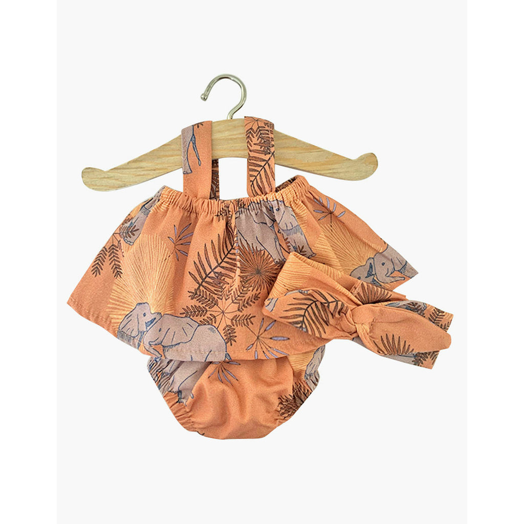 Vestito per Bambola 34 cm Minikane - Set Mila con fascia per capelli Elephanteaux - Shop Millemamme