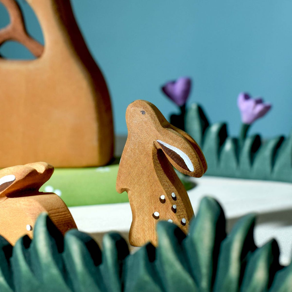 Coniglio curioso Gioco in legno Bumbutoys - Millemamme