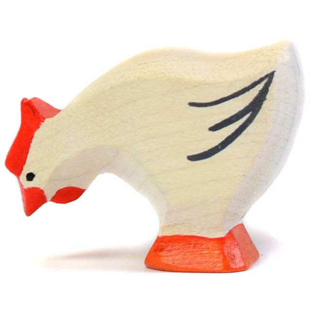 Gallina bianca in legno Bumbutoys - Shop Millemamme