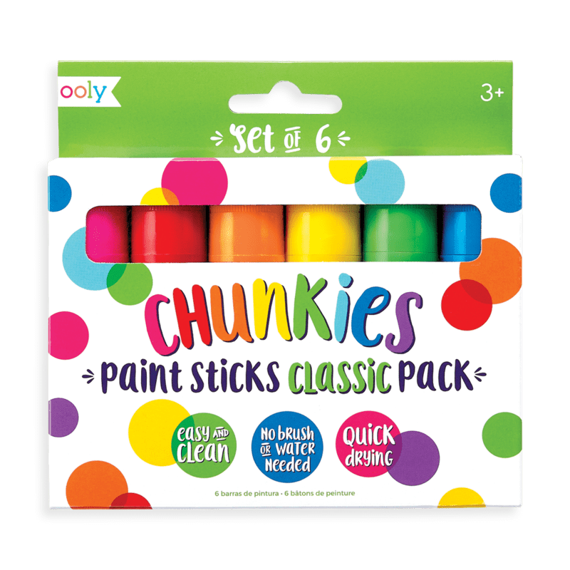 Pastelli di Tempera Solida Chunkies Paint Sticks -  Ooly - Shop Millemamme