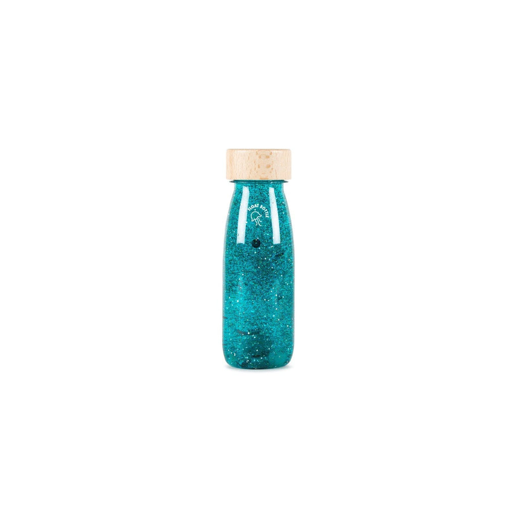 Bottiglia Sensoriale Float Bottle Turquoise Petit Boum - Shop Millemamme