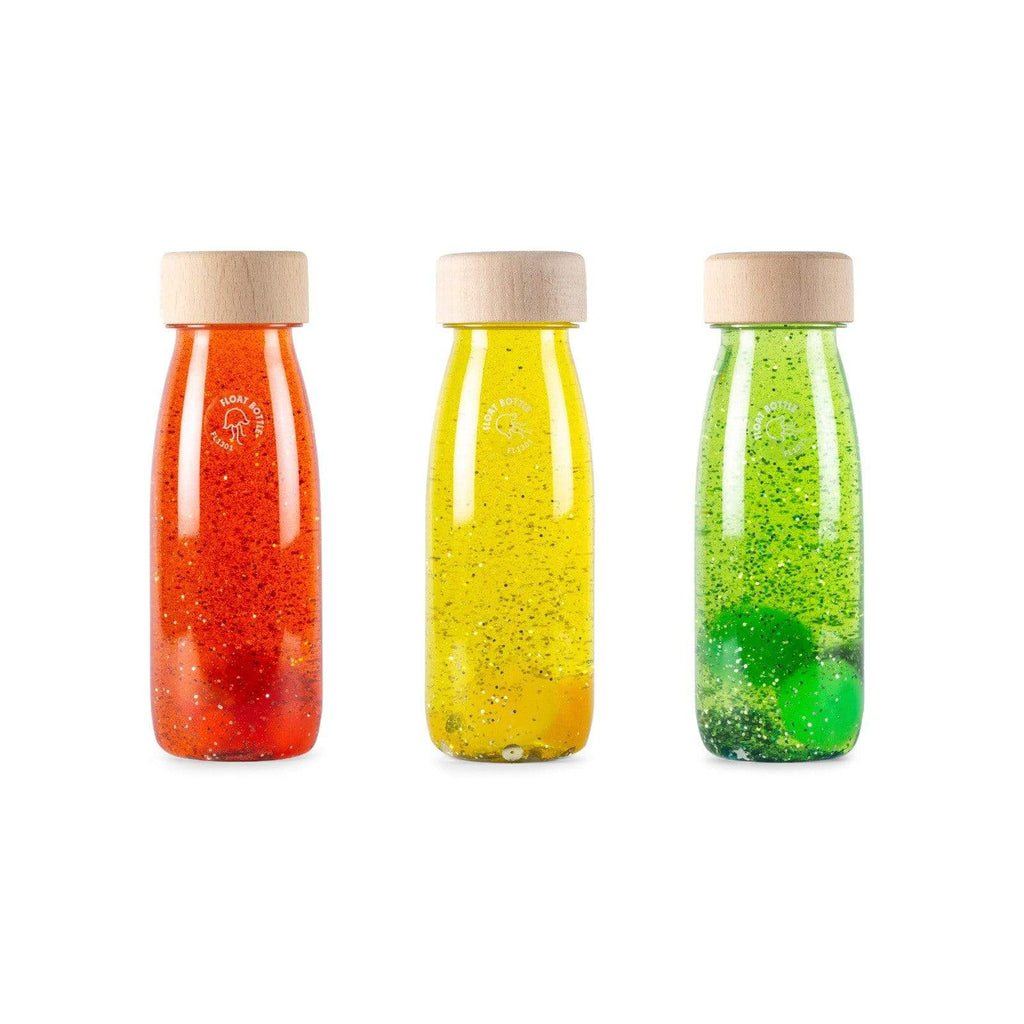 Bottiglie sensoriali Petit Boum in plastica riciclabile- Spy Bottle vari  colori