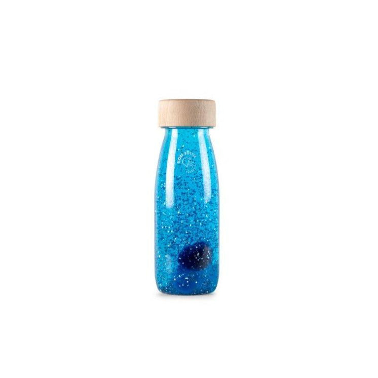 Bottiglia Sensoriale Float Bottle Blue Petit Boum - Shop Millemamme