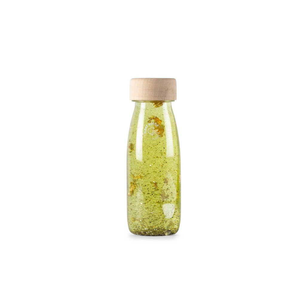 Bottiglia Sensoriale Float Bottle Gold Petit Boum - Shop Millemamme