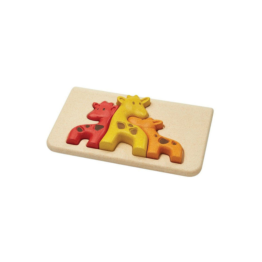 Puzzle Giraffa PlanToys - Shop Millemamme
