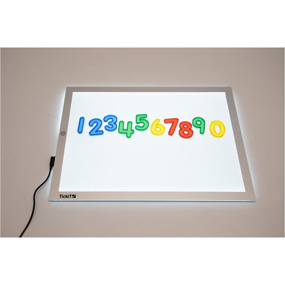 Pannello Luminoso a LED per bambini per esplorazione sensoriale A3